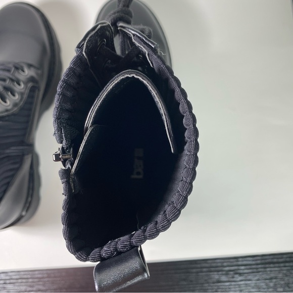 NWT Bar III women’s size 6.5 black combat boots - Picture 8 of 10